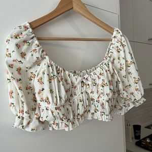 For Love and Lemons Crop Top